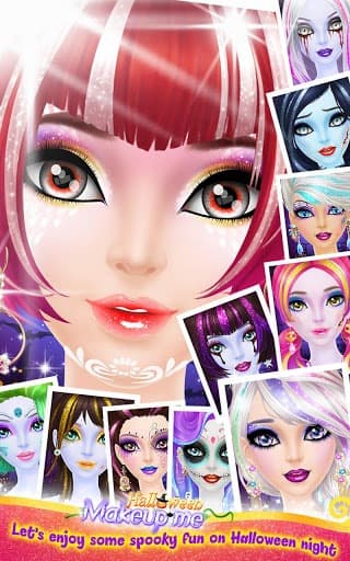 Halloween Makeup Me screenshot 5