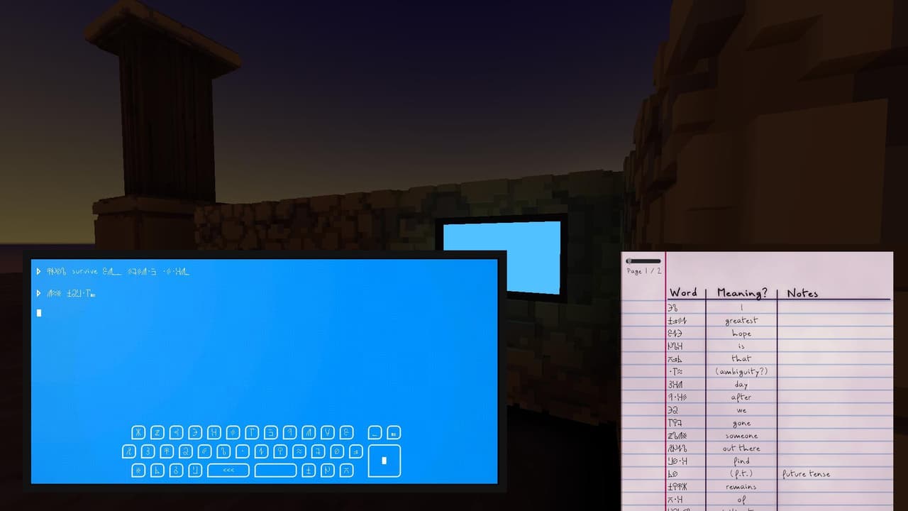 The Archives of VoxDeep (Game Jam Version) screenshot 2