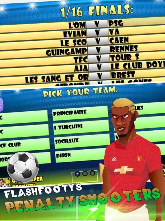 Soccer Penatly Shootout Match screenshot 2