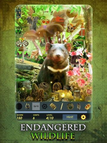 Hidden Object - Endangered Wildlife