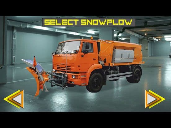 Drive Snowplow in City screenshot 3