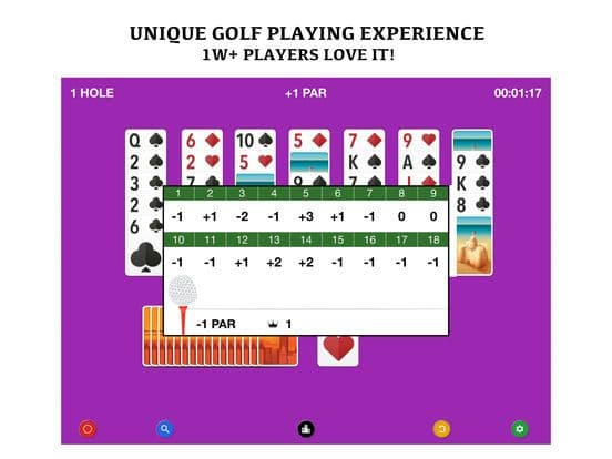 Golf Solitaire Board Game screenshot 3