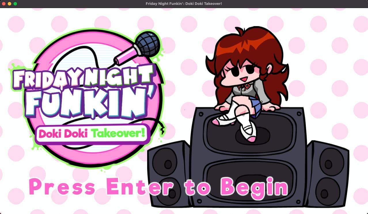 Friday Night Funkin: Doki Doki Takeover! For Mac screenshot 2