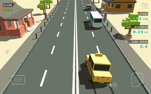 Blocky Traffic Racer screenshot 6