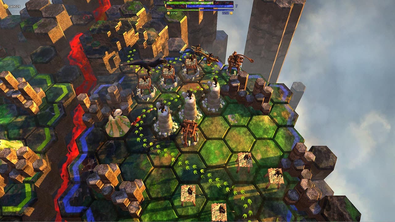 Dino Wars: Tower Defense screenshot 3