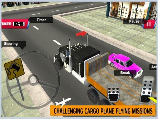 Airplane Truck Mission 3D screenshot 2