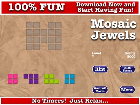 Mosaic Jewels screenshot 2