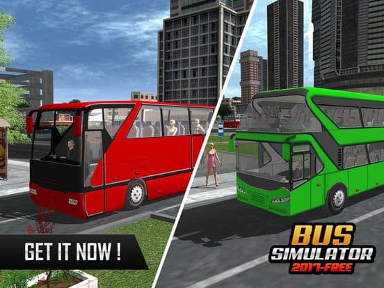 bus simulator 2017 - city coach bus driving 3d screenshot 3