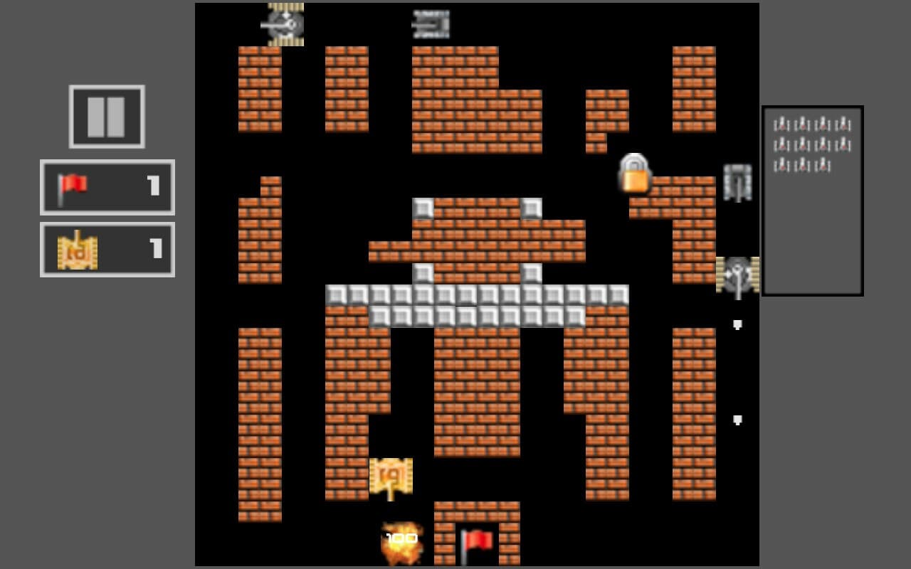 Tank Shoot 2D - Battle to save City Flag screenshot 2