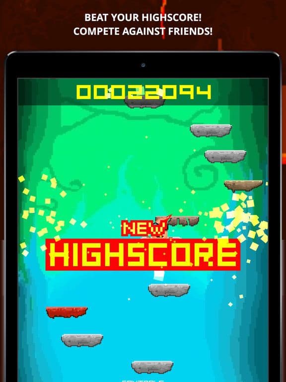 Pixel Jump - Endless Gun Jumper Game screenshot 4