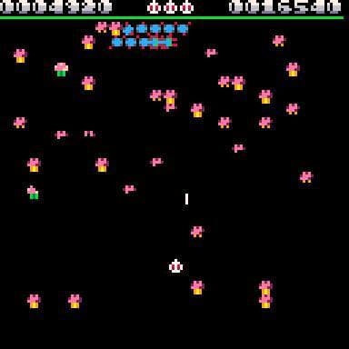 Pico8 Megapede screenshot 5