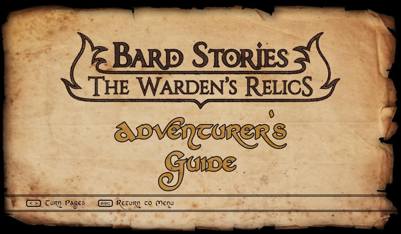 Bard Stories - The Wardens Relics
