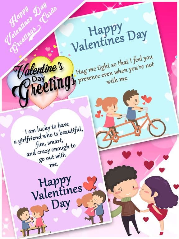 Valentine Day 2017 - Greetings Card Maker screenshot 2