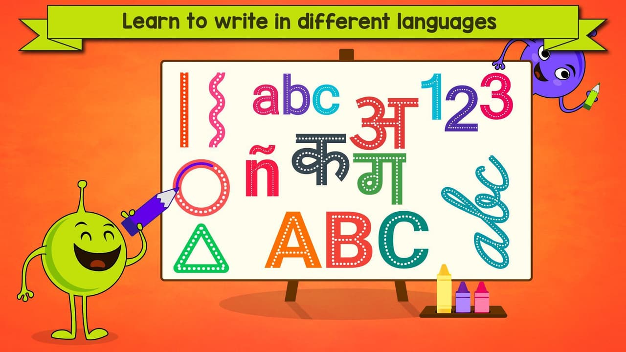 Alphabet Letters & Numbers Tracing Games for Kids