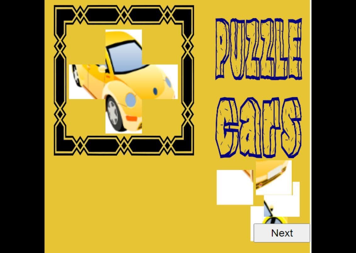 Puzzle Cars kids screenshot 2