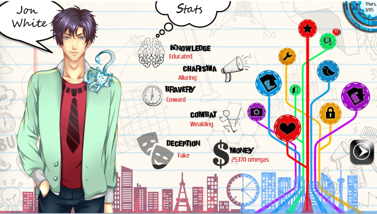 AMPLITUDE: A Visual Novel screenshot 4