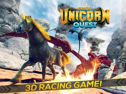 Unicorns Quest 3D | Free Unicorn Simulator Game For Girls screenshot 2