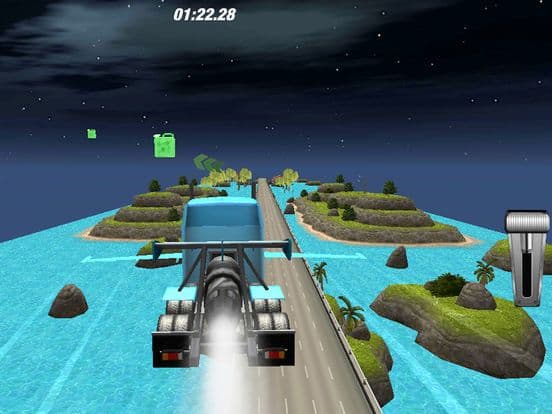 Traffic Driving In Sky: Real Truck Flying Simulation Game 3D screenshot 4