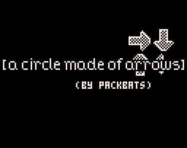 [a circle made of arrows]