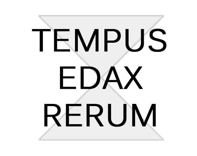 Tempus edax rerum