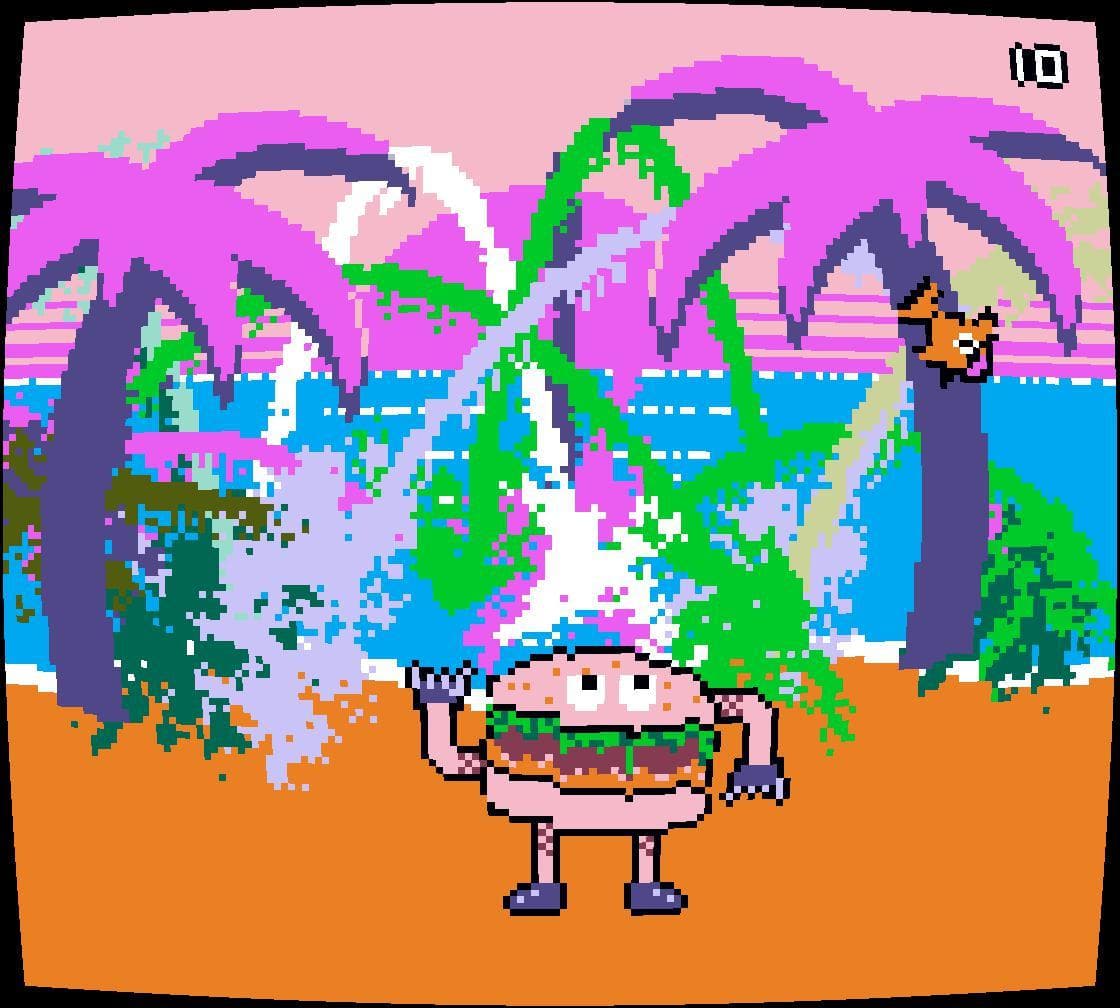 Summertime SPLASH Fish Volleyball Paint DELUXE screenshot 3