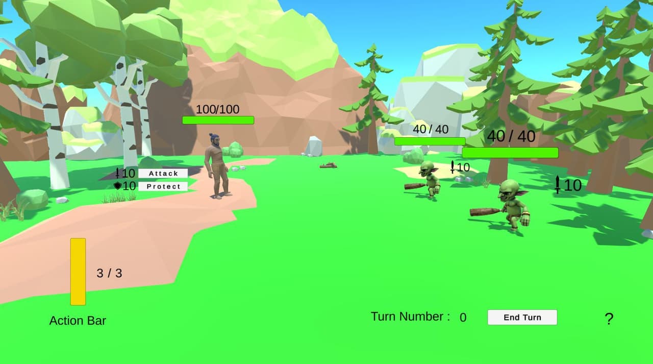 RogueTurn - Mini Battle prototype - Come Try it out and give your ideias