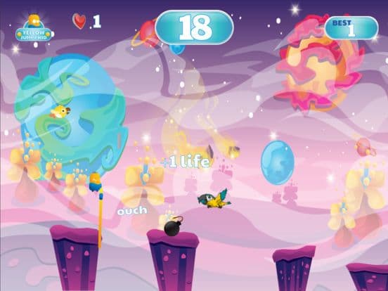 King the Yellow Jumpy Kid - Jump from Land to Land screenshot 4