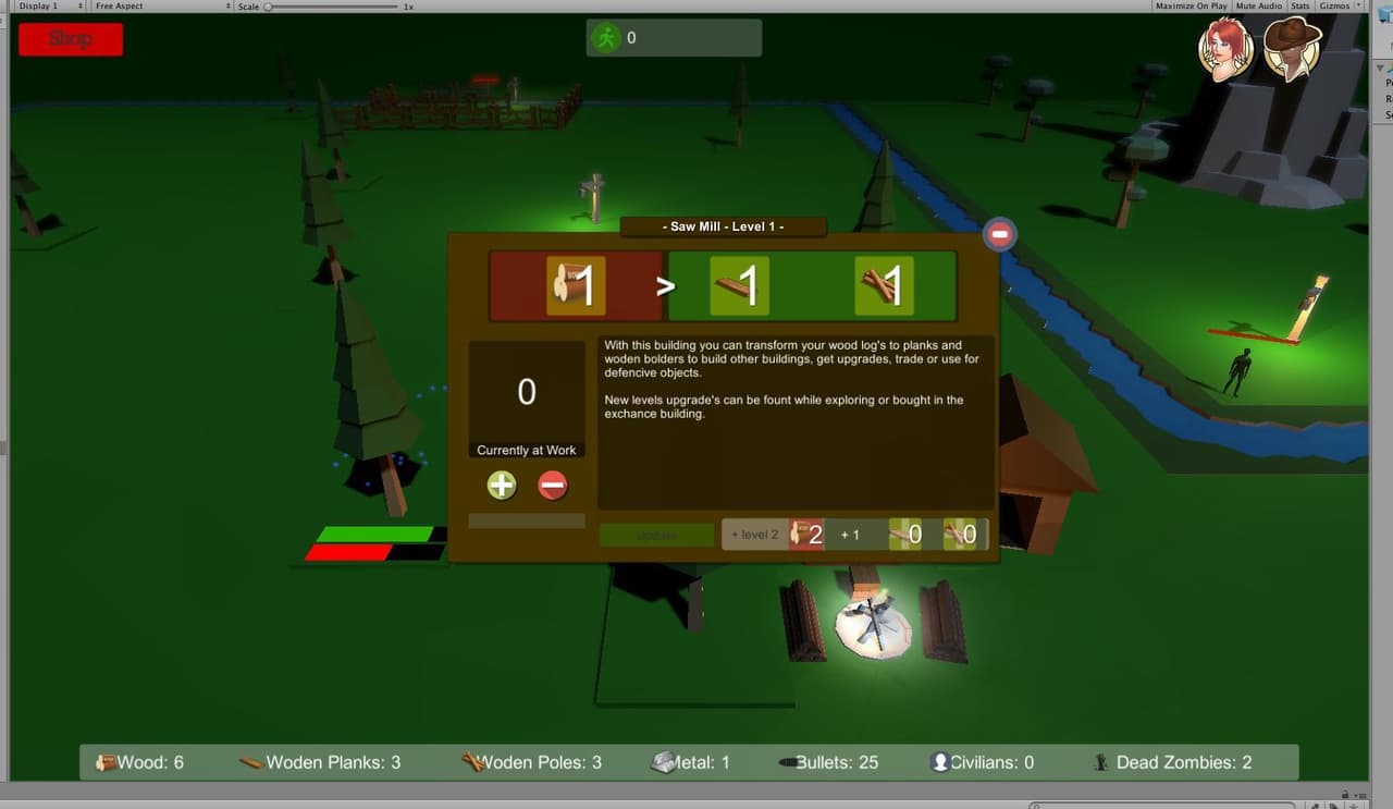 Zombie Survival (concept) screenshot 3