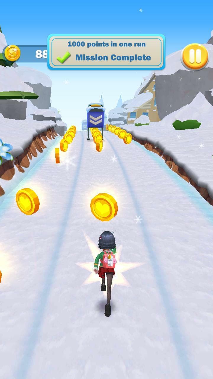 Subway Ice Princess screenshot 2