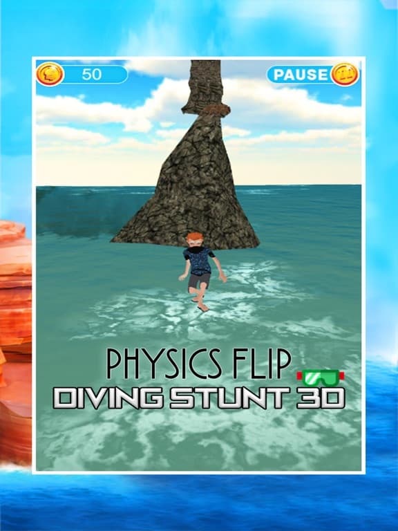 Physics Flip Diving Stunt 3D screenshot 4
