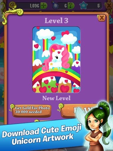 Emoji Mahjong - Rainbow Unicorn Adventure Quest screenshot 5