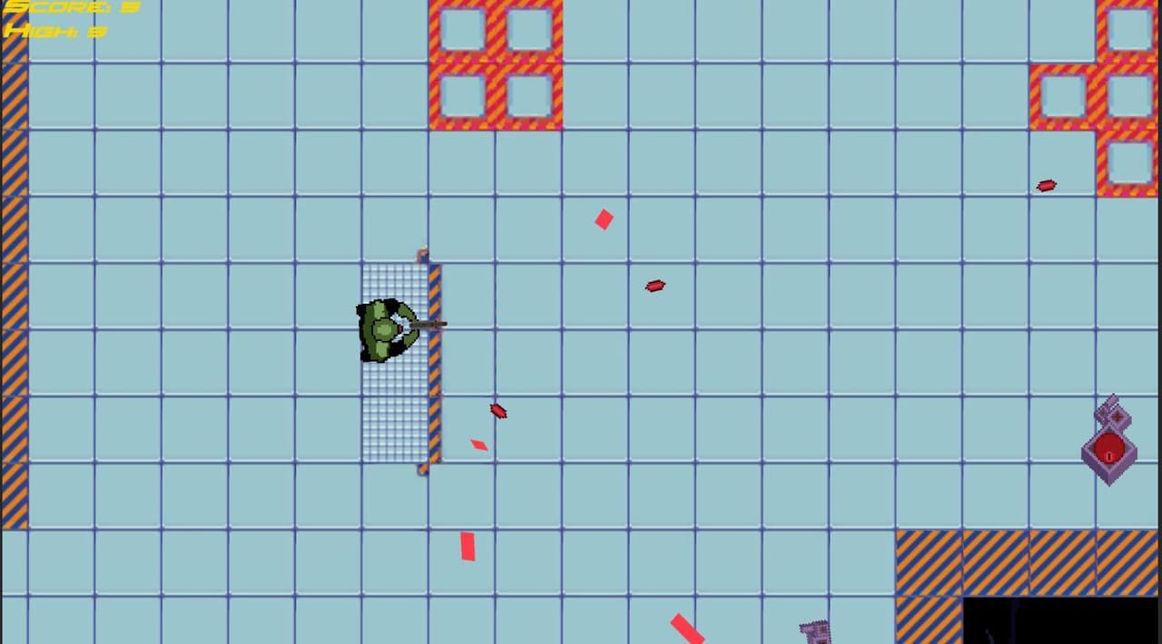 Alien Hunter 2D (MadCap Studios) screenshot 2