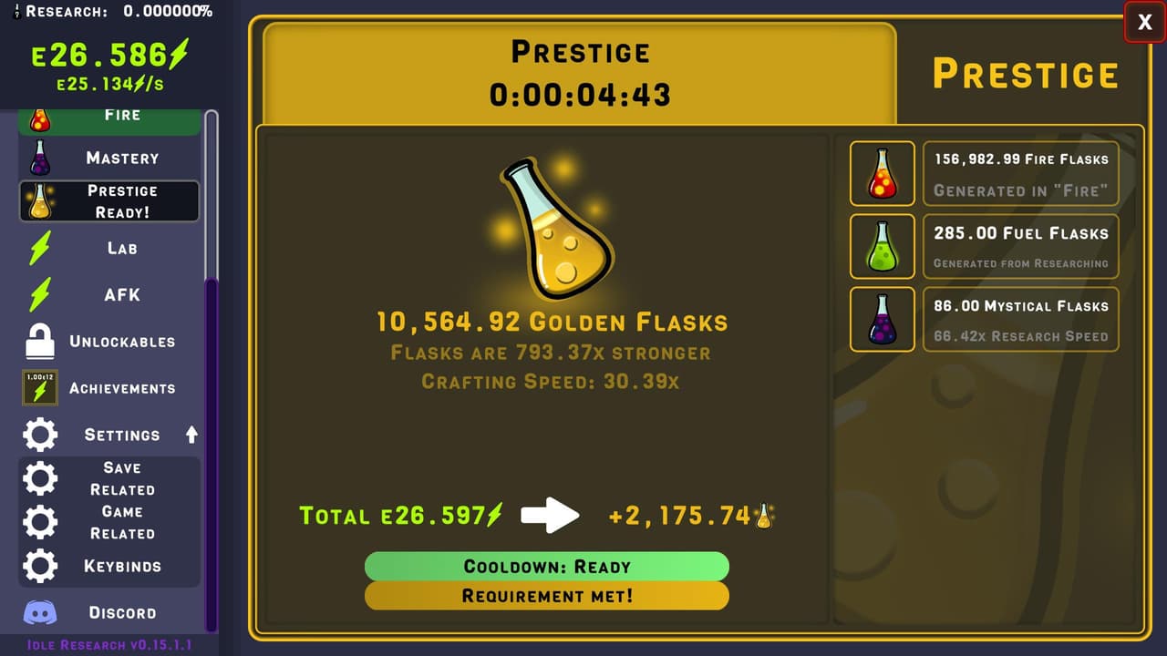 Idle Research (itch) screenshot 4