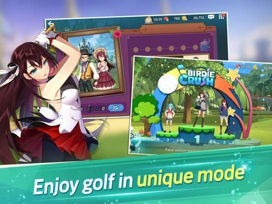 Birdie Crush: Fantasy Golf screenshot 4