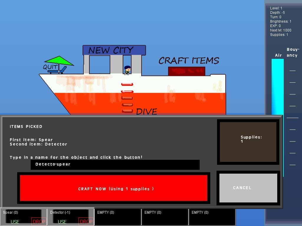 Glub: The Underwater Roguelike screenshot 2