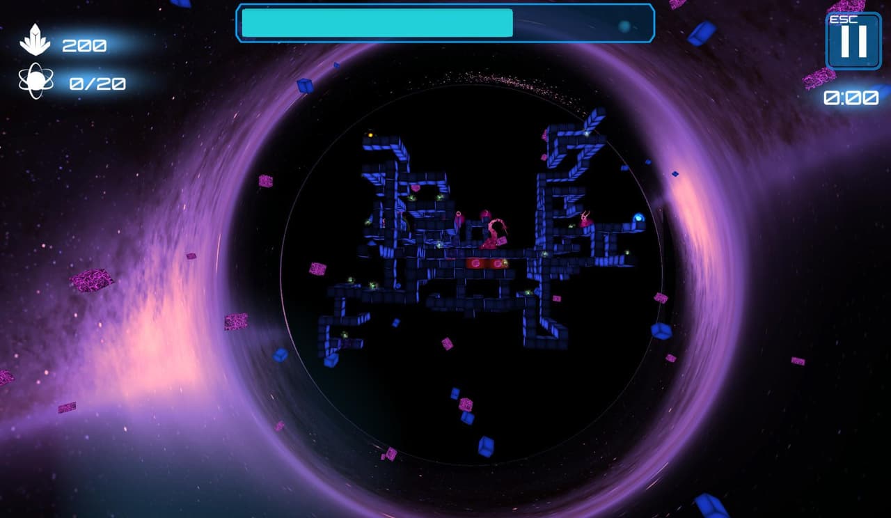 Deep Blue 3D Maze screenshot 3