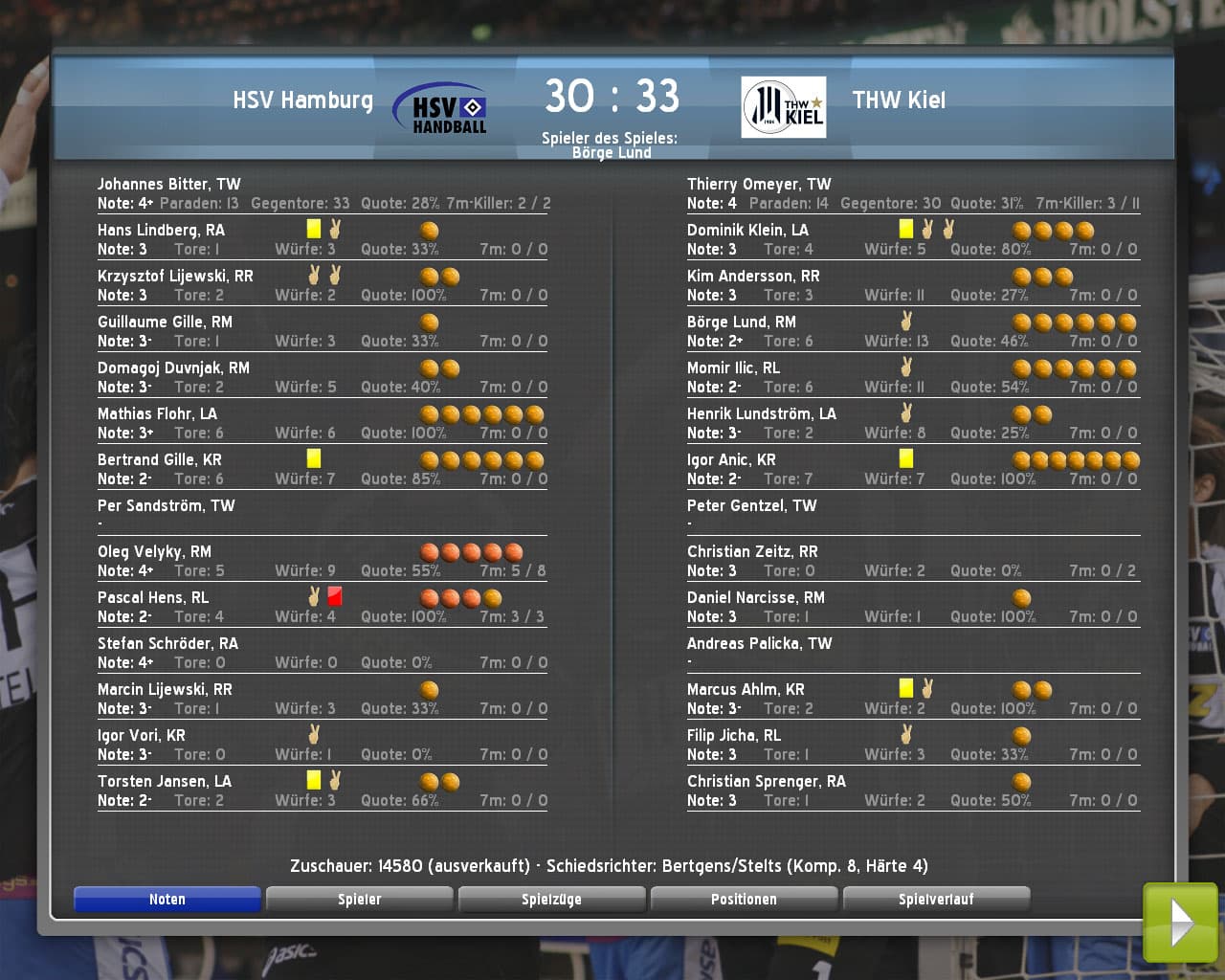 Handball Manager 2010 screenshot 6