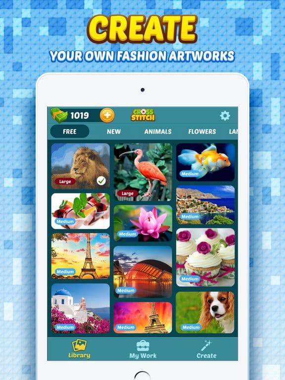 Cross Stitch: Color by Letters screenshot 3