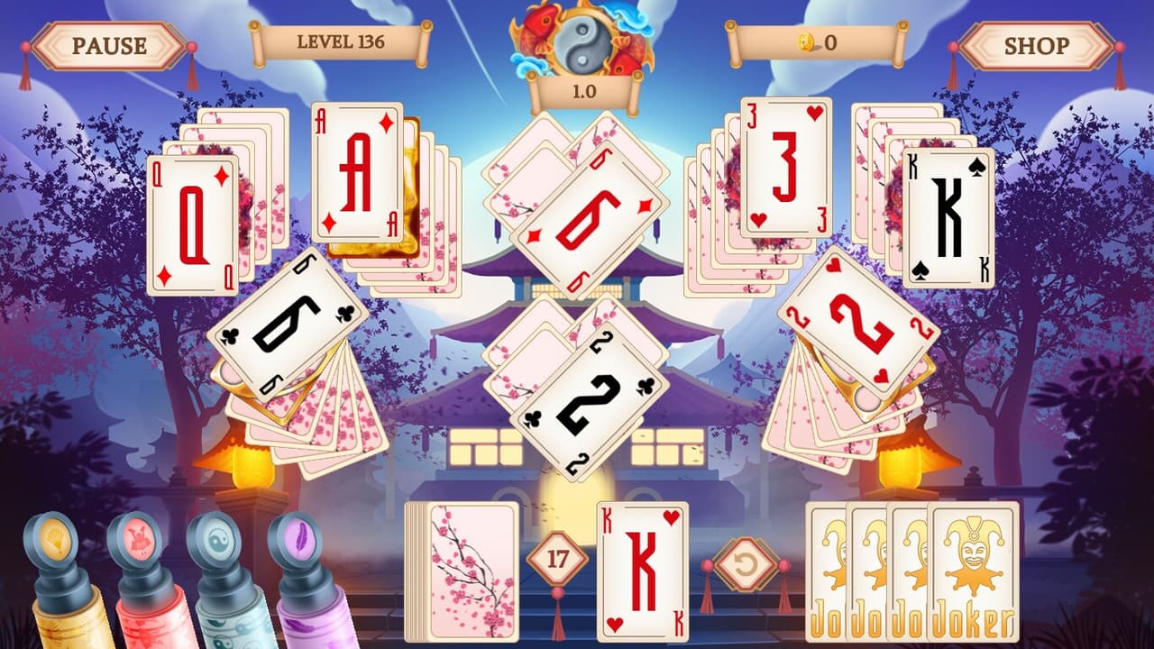 Samurai Solitaire. Threads of Fate screenshot 4