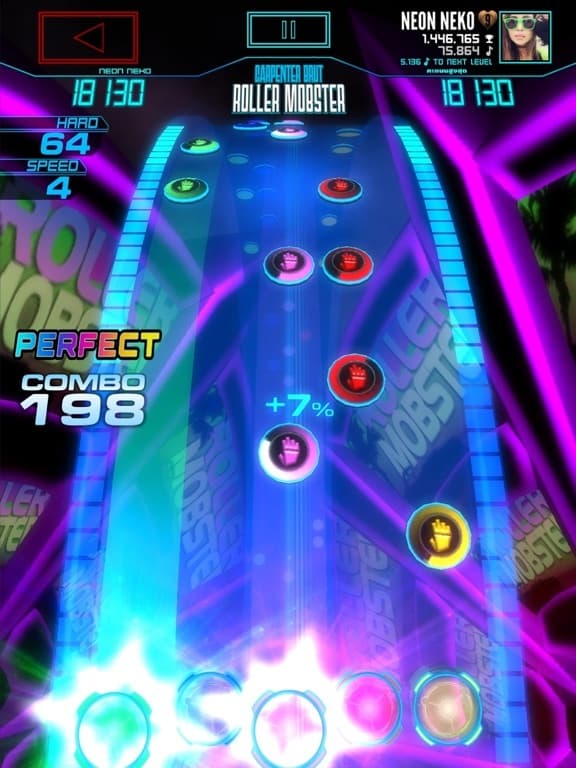 Neon FM — Music Gaming | Arcade Rhythm Game screenshot 3
