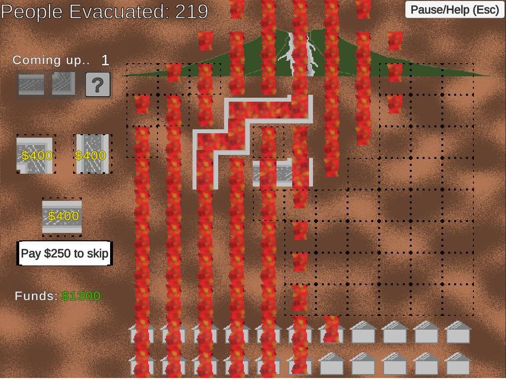 Elite Disaster Response Team - Volcano - Ludum Dare 50
