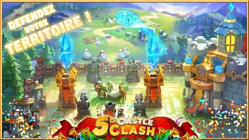 Castle Clash: RPG War and Strategy FR screenshot 3