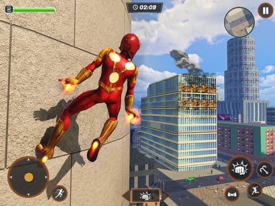 Iron Superhero war Real Heros screenshot 2