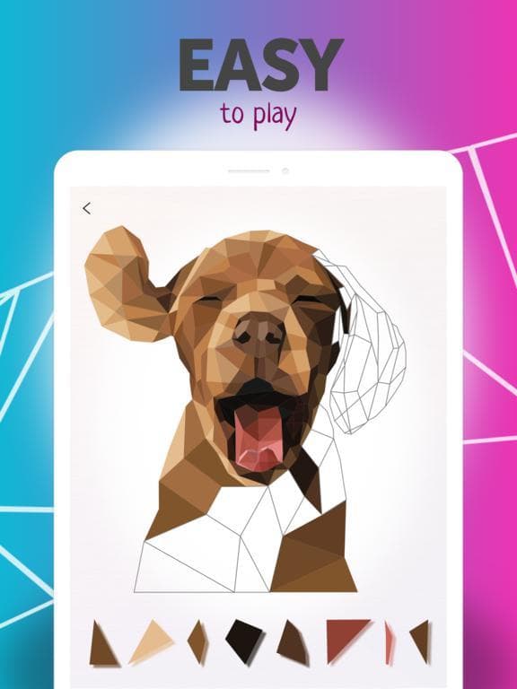 Low Poly - Coloring Artbook screenshot 5
