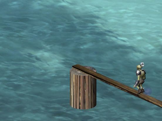 Goblin bridge is falling down