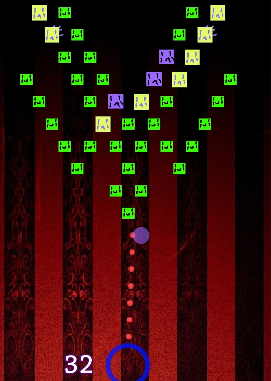 Bubble gameing screenshot 2