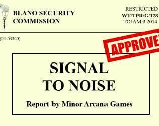 Signal to Noise (itch)