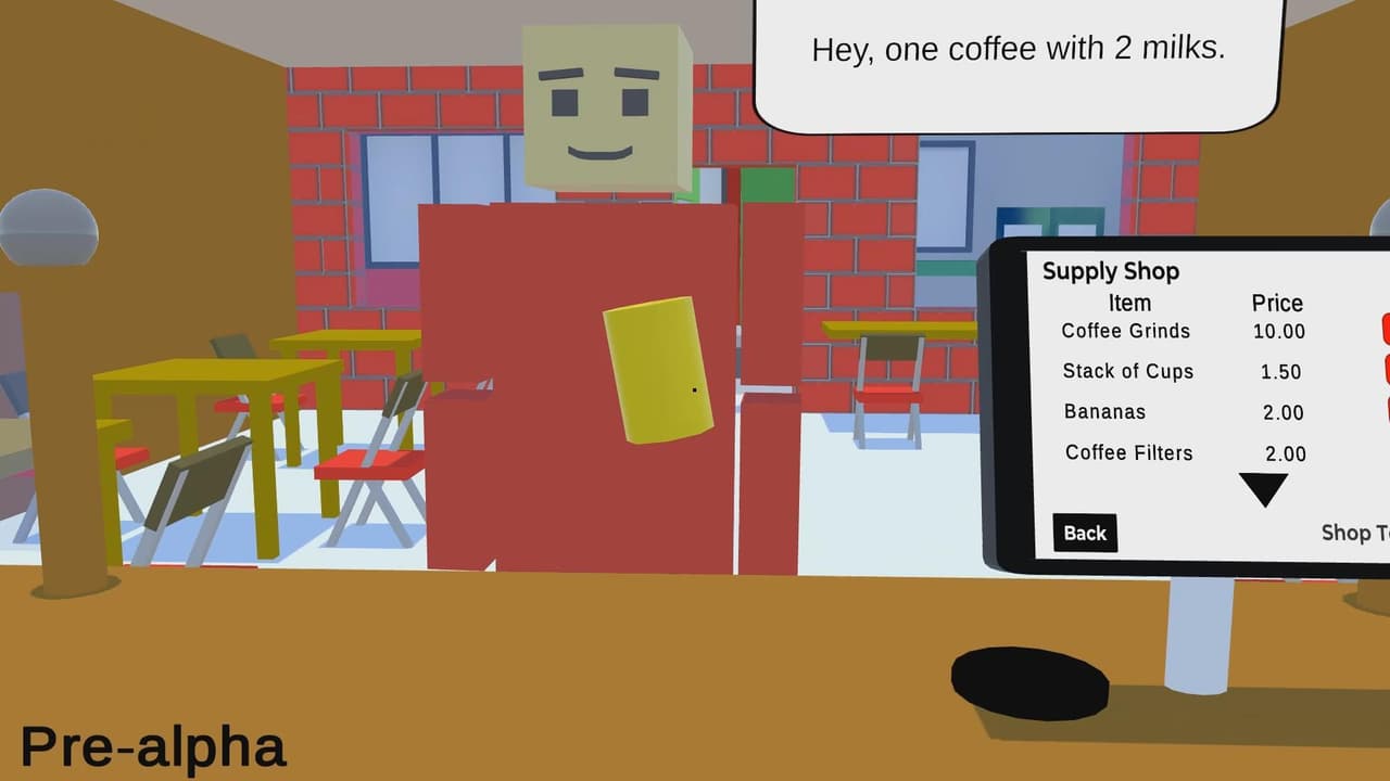 Coffee Shop Simulator (itch)