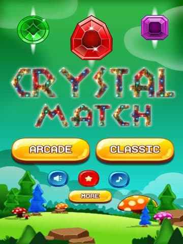 Crystal Match Item - Play Easy Puzzle Additive Match 3 Game screenshot 2
