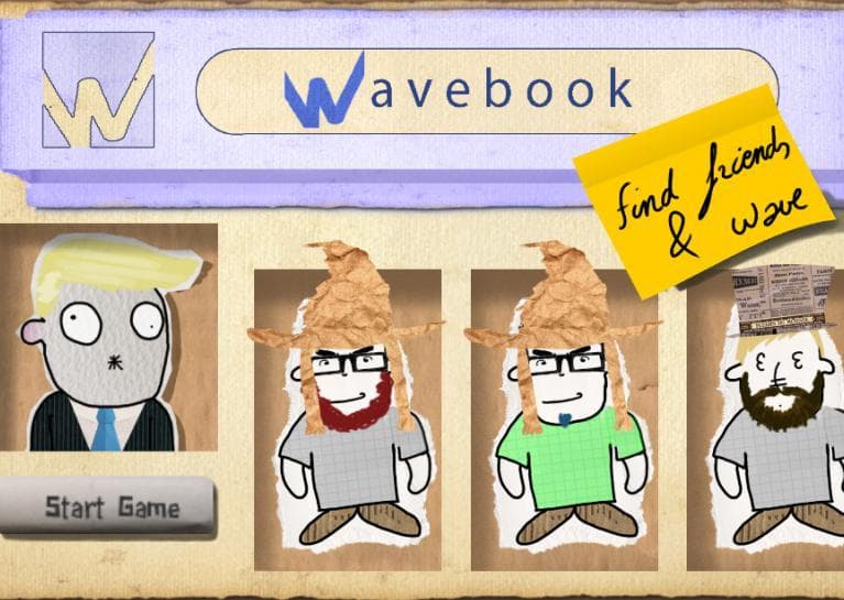 Wavebook (GranadaJam) screenshot 2